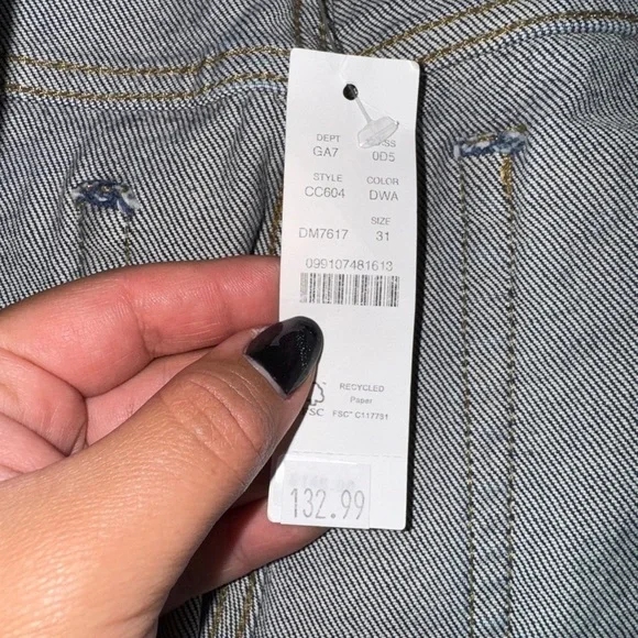 J.Crew High-rise straight jean in 1996 semi-stretch NWT SZ 31 $148 retail - Picture 8 of 9